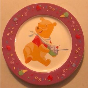 Winnie the Pooh plates from the Disney Store